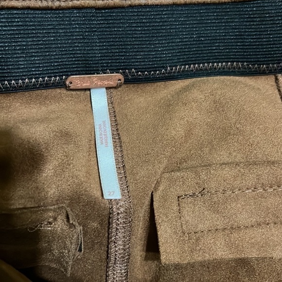 Free People Never let go distressed leather pants sz:27 - Picture 7 of 9